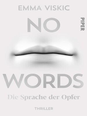 cover image of No Words – Die Sprache der Opfer